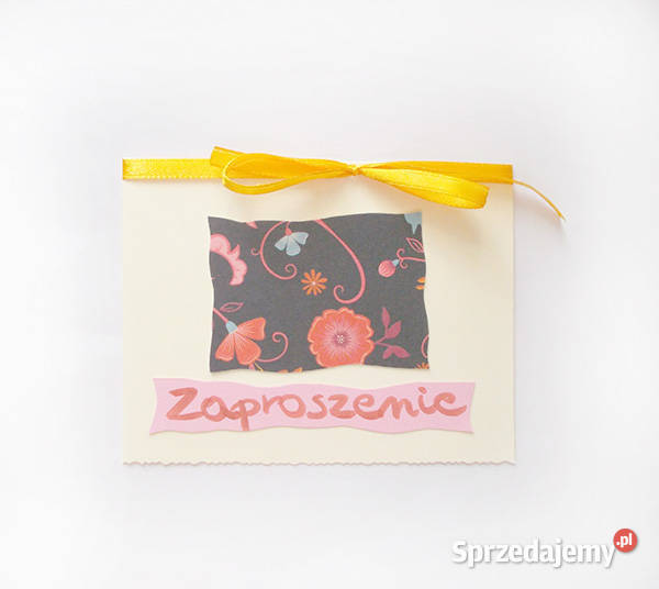 proste zaproszenia na różne okazje boho Rzeszów