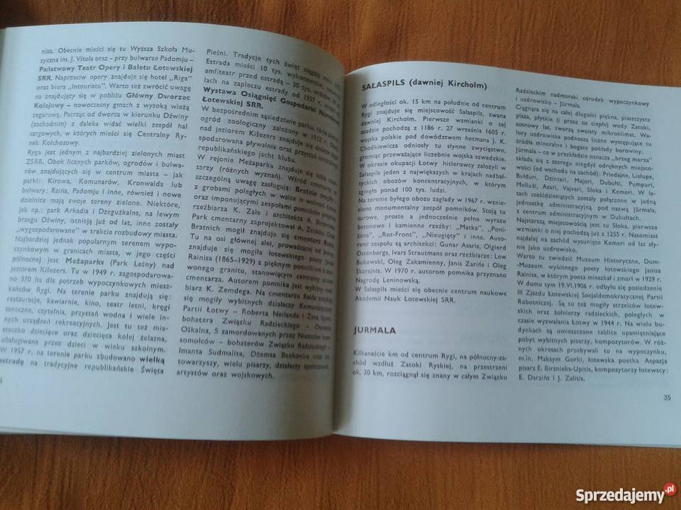 Nadbałtyckie republiki ZSRR przewodnik ŚSpalle Rok wydania 1980 Mapy i przewodniki Łódź