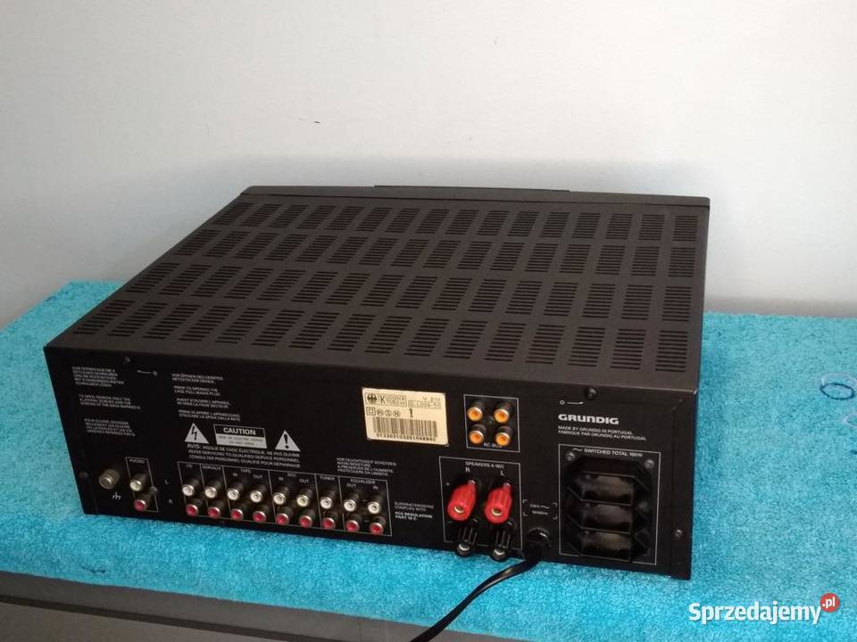 Wzmacniacz Grundig V210 mocny i sprawny WYSYŁKA Jasło sprzedam