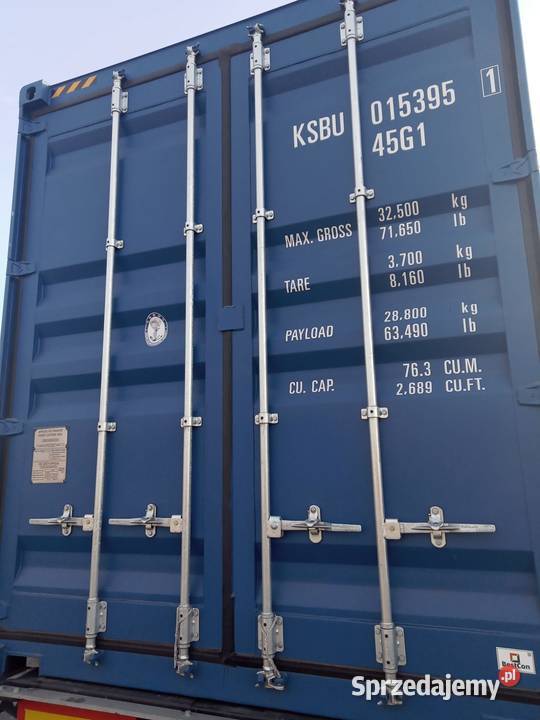 Sprzedam kontener morski magazynowy 40HC NOWY Chudów sprzedam