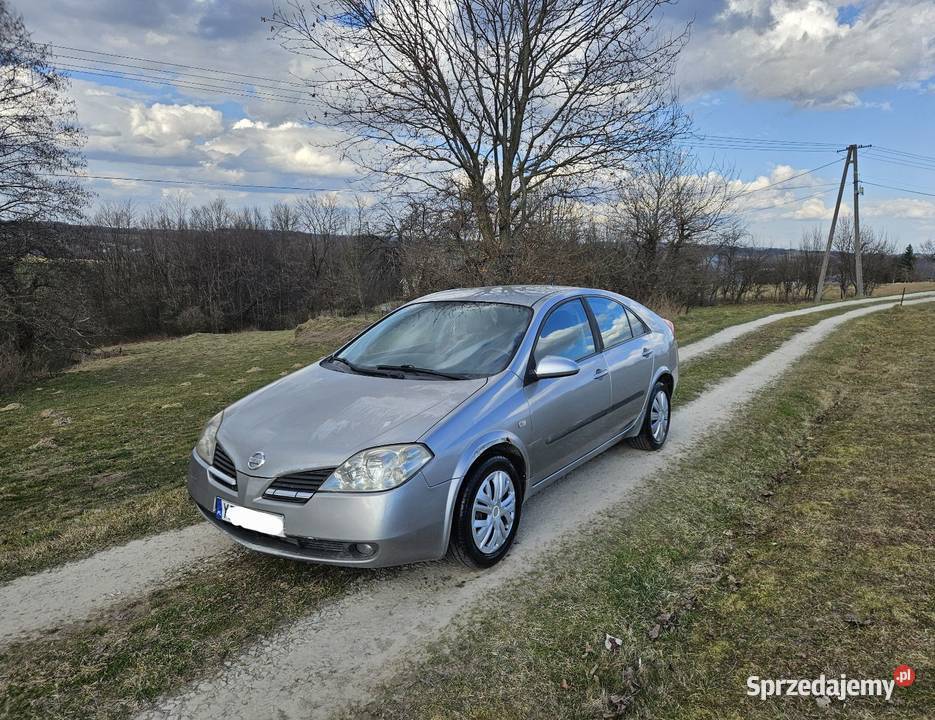 Nissan Primera 2004r 19dCi 120 Klimatronik 4/5 małopolskie Ryglice