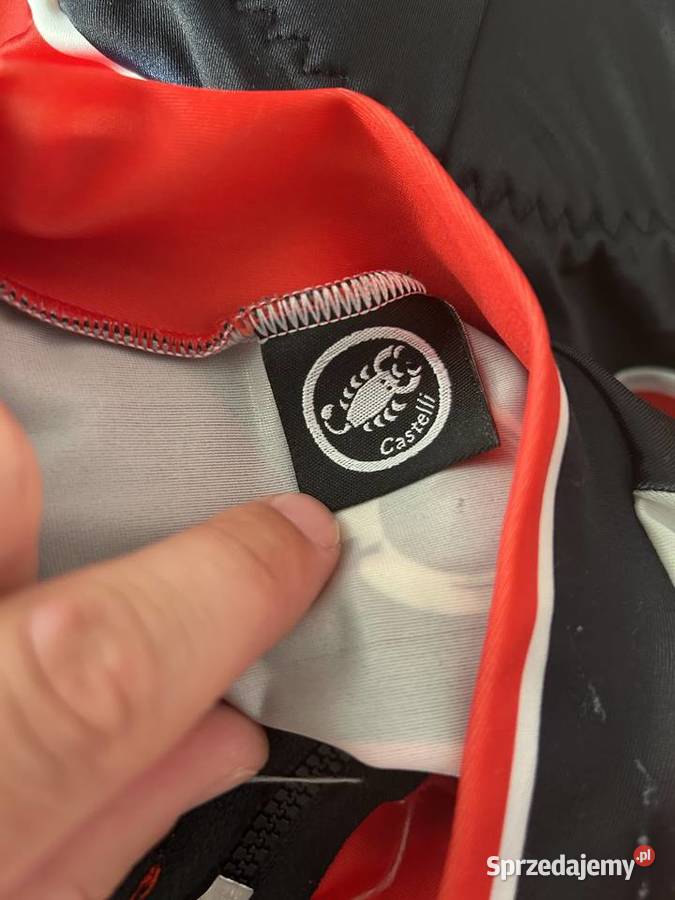 Vintage kolarstwo SZWAJCARIA Castelli L UNIKAT Wrocław