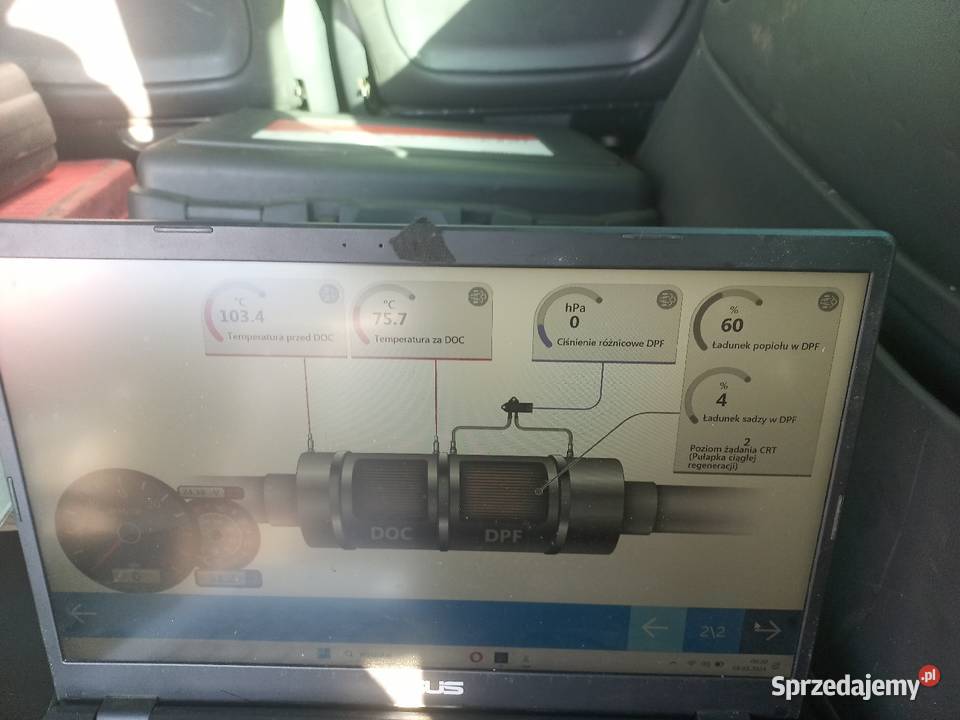 Atlas 140W usuwanie DPF EGR OFF Dojazd 24h podlaskie Białystok usługi moto