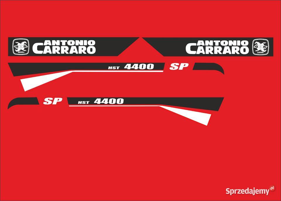 Naklejki Antonio Carraro hst 4400 laminat mocne Bydgoszcz sprzedam