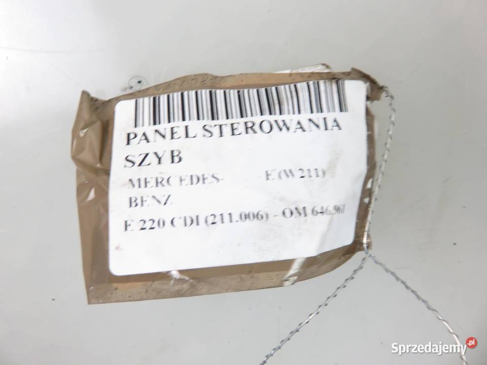 PANEL SZYB MERCEDES E W211 2118210058 małopolskie