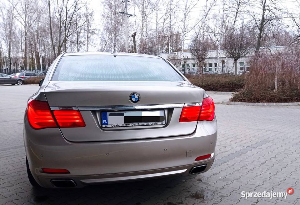 BMW 7 740d F01 Polski Salon Zadbana Zamiana kupiony w polskim salonie Rawa Mazowiecka