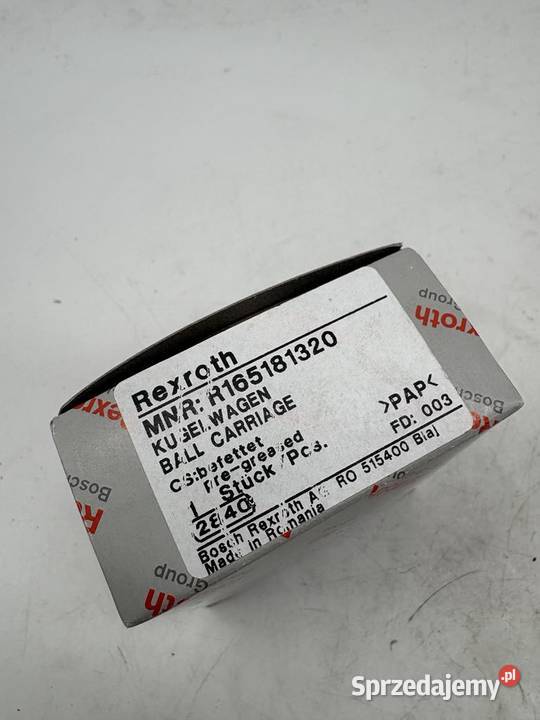Rexroth R165181320 Wózek liniowy Warszawa