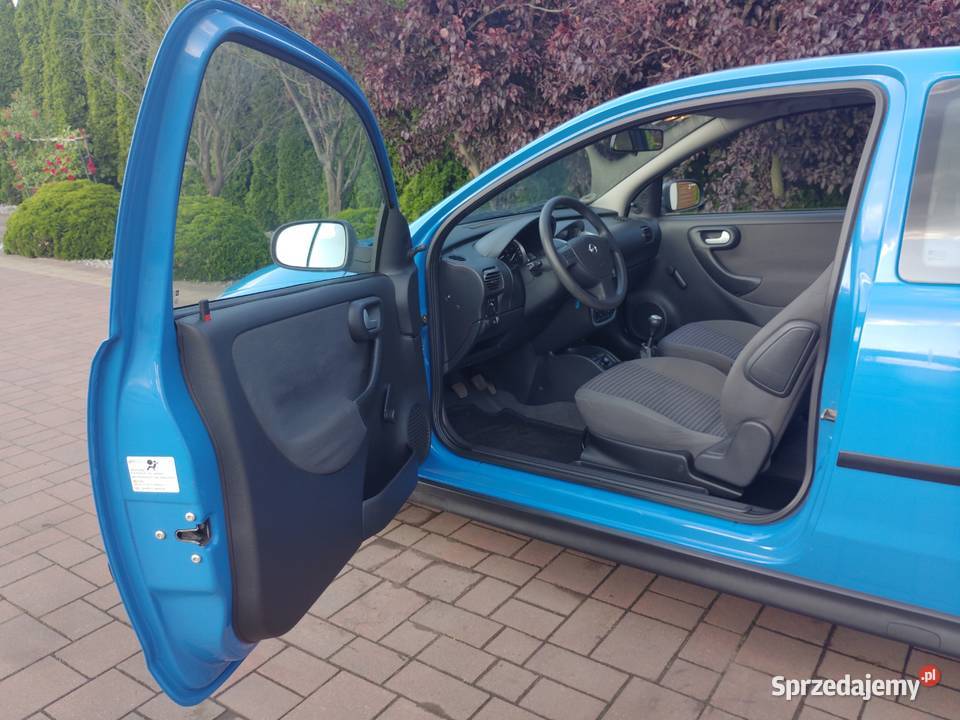 Opel Corsa C 12i 75 96000 ŁADNA Klima opłatach z aluminiowe felgi Witkowo