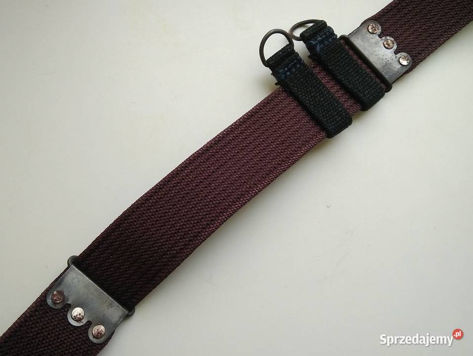 REGULOWANY PAS STRAŻACKI WOJSKOWY 1979 PRL Łódź