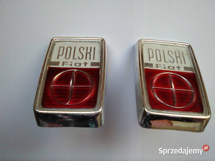 Plakietka Fiata Polskiego FSO 125 chrom Łódź sprzedam