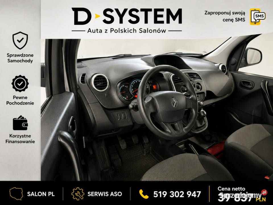 Renault Kangoo 22r Renault Kangoo ZE 33 kWh ZE ASR (kontrola trakcji) Białystok