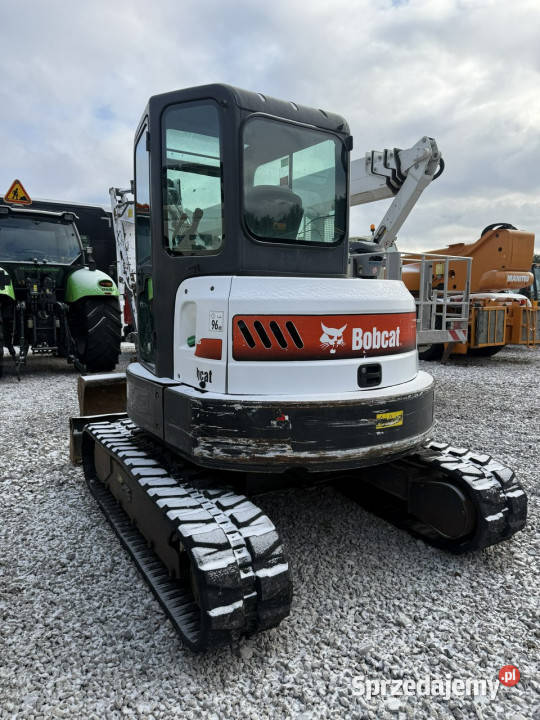 gąsienicowa Bobcat E50 EM 2013r Waga 5ton Super świętokrzyskie Widełki