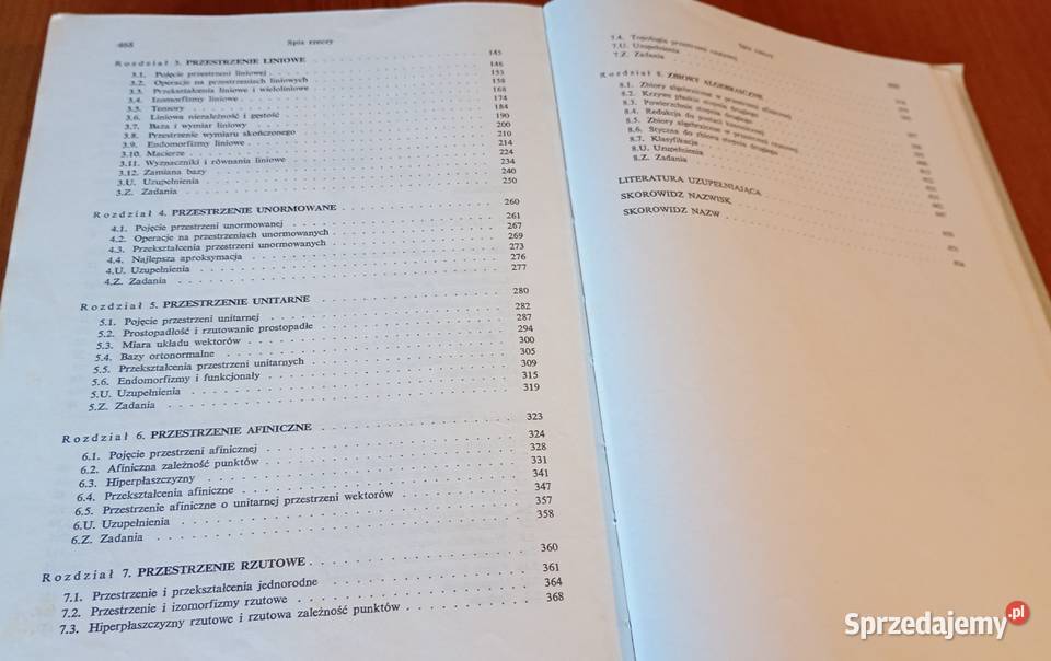 Geometria i topologia Cz 1 Karol Sieklucki Gdańsk sprzedam