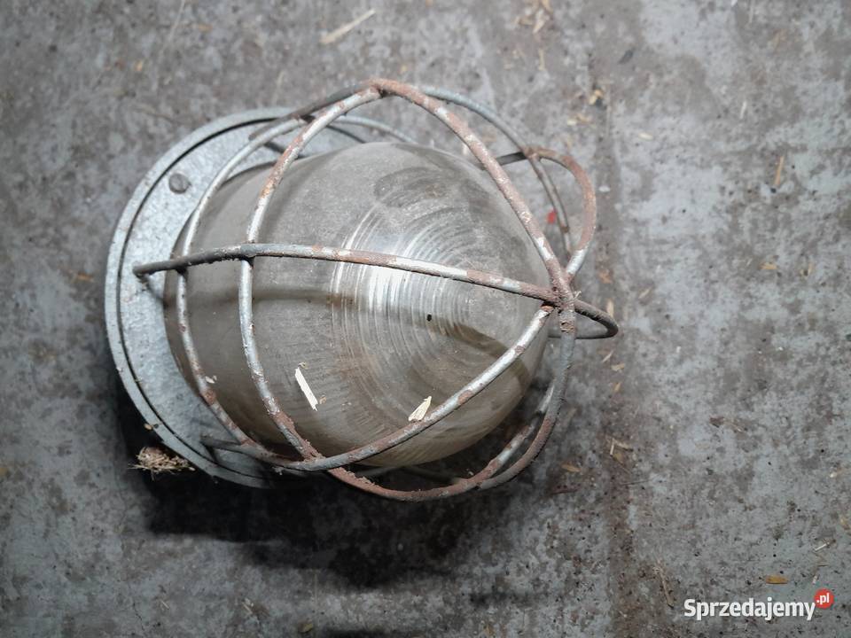 Lampa vintage wielkopolskie Czajków