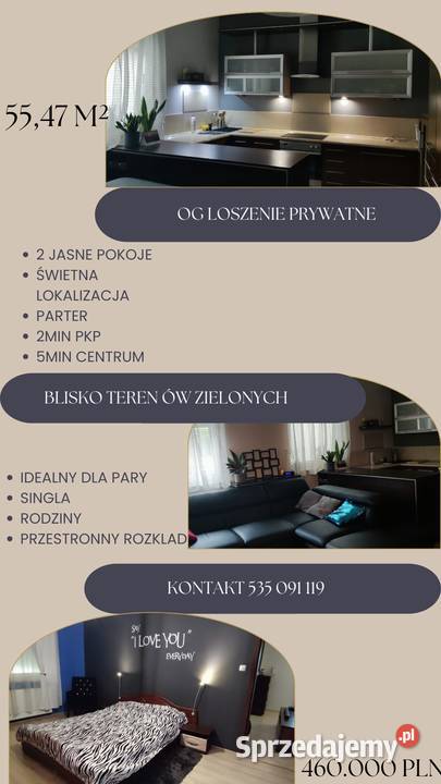2 pokojowe mieszkanie Oława 5547m miejsce parkingowe