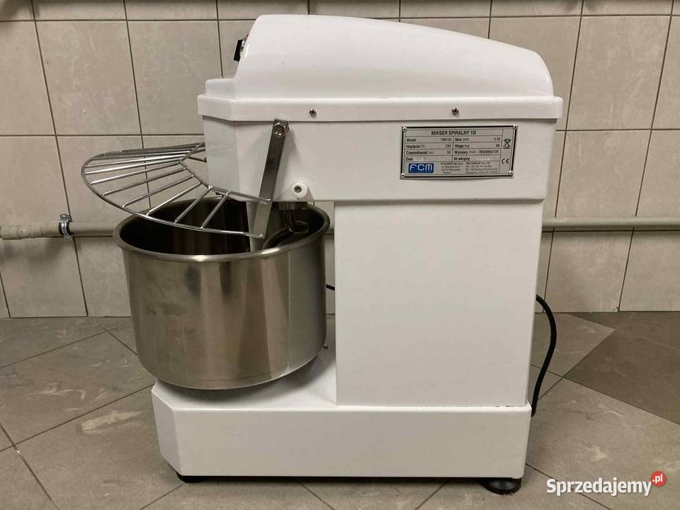 Mikser spiralny Stalgast 10 l stan nowy użyty mazowieckie Kołbiel