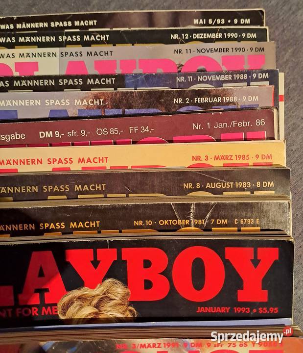 Playboy Lata 90 Wydanie Niemieckie 11 Kolekcja Konin