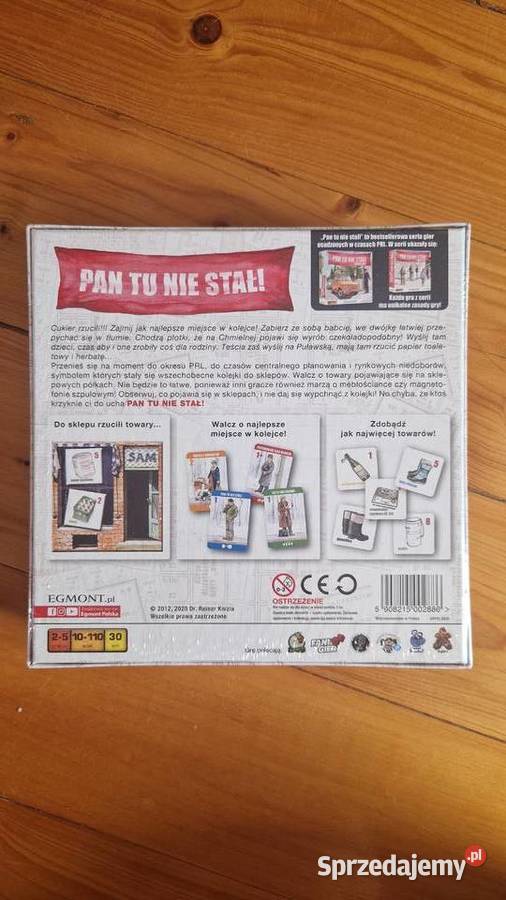 Pan tu nie stał Gra planszowa zafoliowana Sopot