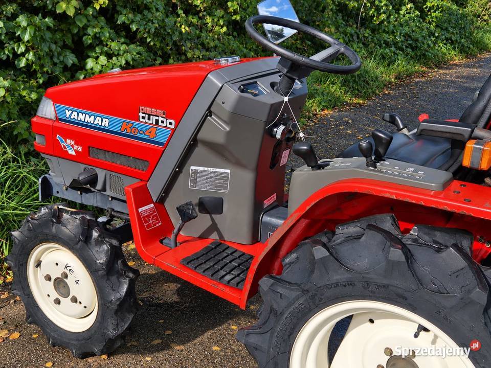 Traktorek traktor YANMAR KE4D 14 44 z Opcją