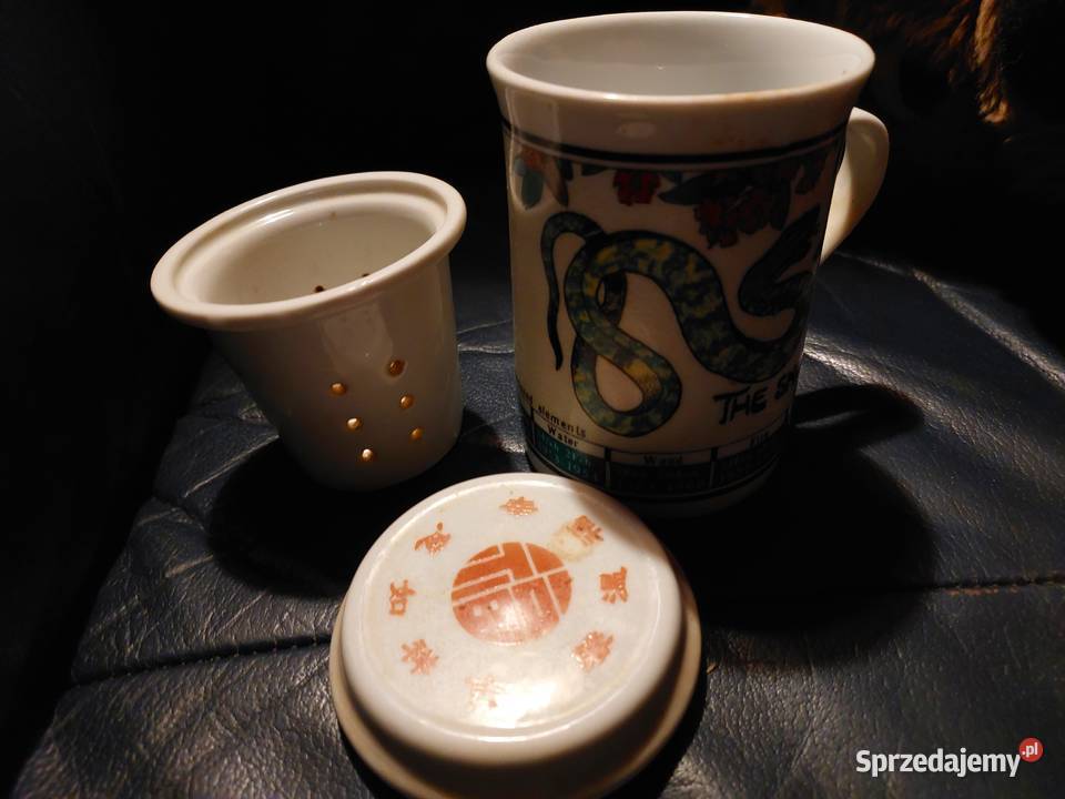 Kubek ceramika z zaparzaczem dolnośląskie Wrocław