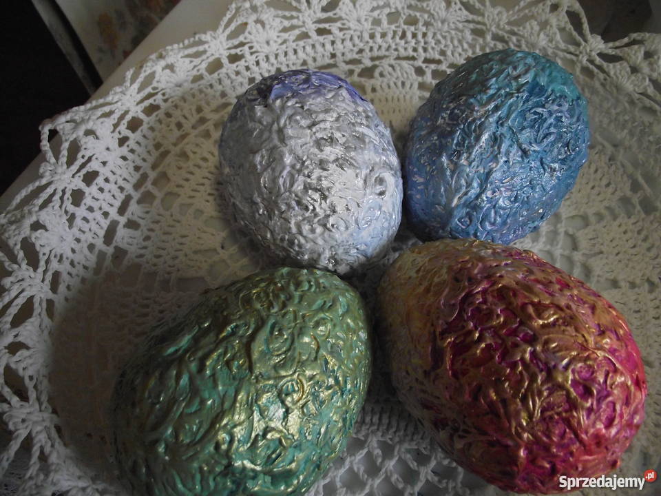 KOLOROWE PISANKI AUTORSKIE wielokolorowy wielkopolskie sprzedam