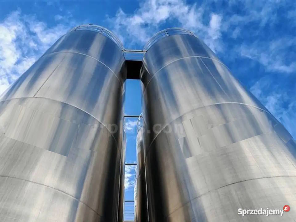 Silos silosy aluminiowe do granulatu tworzywa o