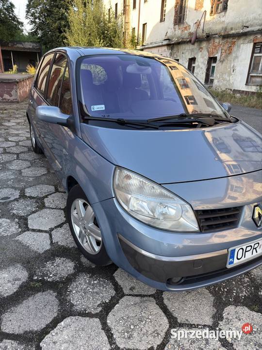 Renault Scenic II 19 dCi Luxe Expression 120 elektryczne szyby opolskie Prudnik