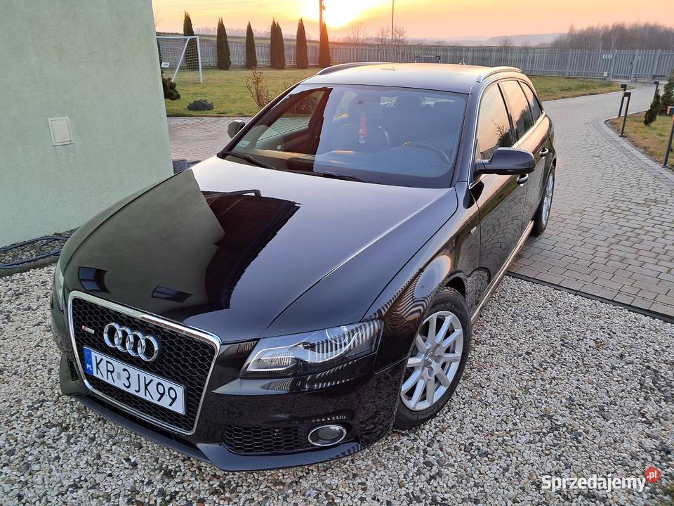 Audi A4 B8 Avant 20 TDI DPF multitronic S line reflektory ksenonowe Kraków