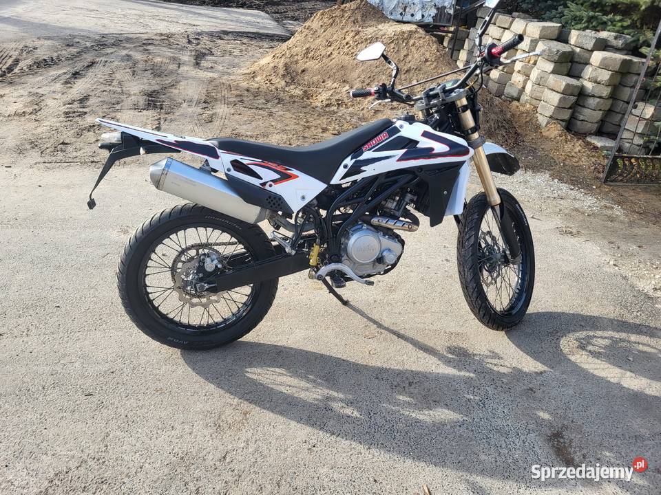 Cross Supermoto Hyosung Xrx 170125 2014r Yamaha Wąbrzeźno