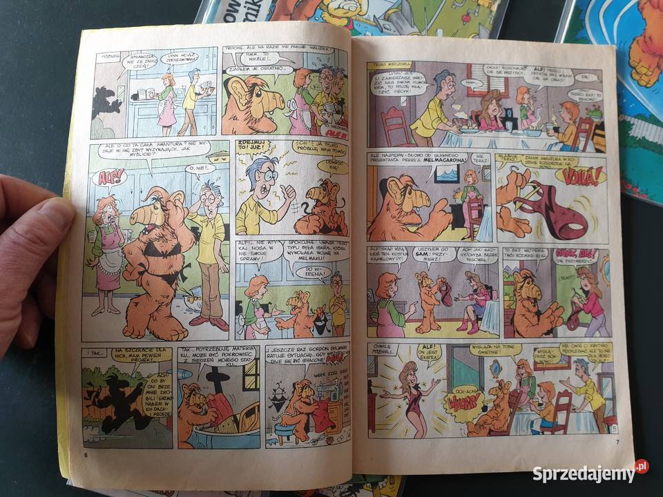 Alf zestaw 4 komiksów wydawnictwo TMSemic Komiksy pomorskie
