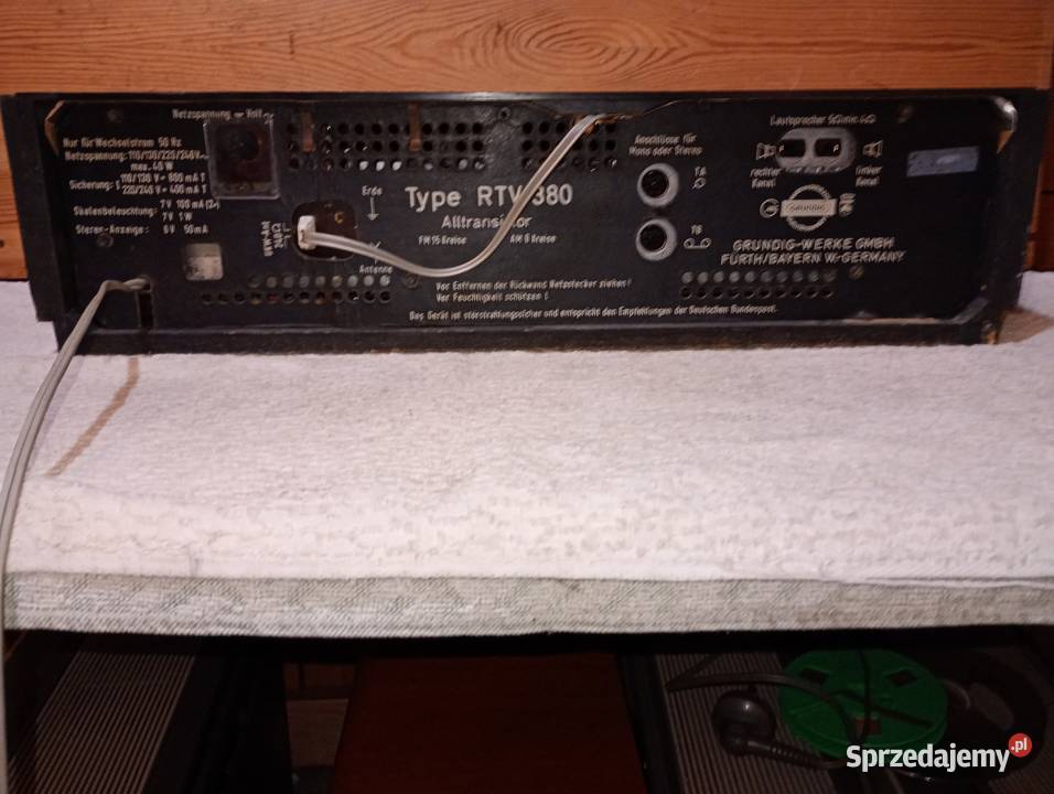 Radio Grundig RT V380 Będzin