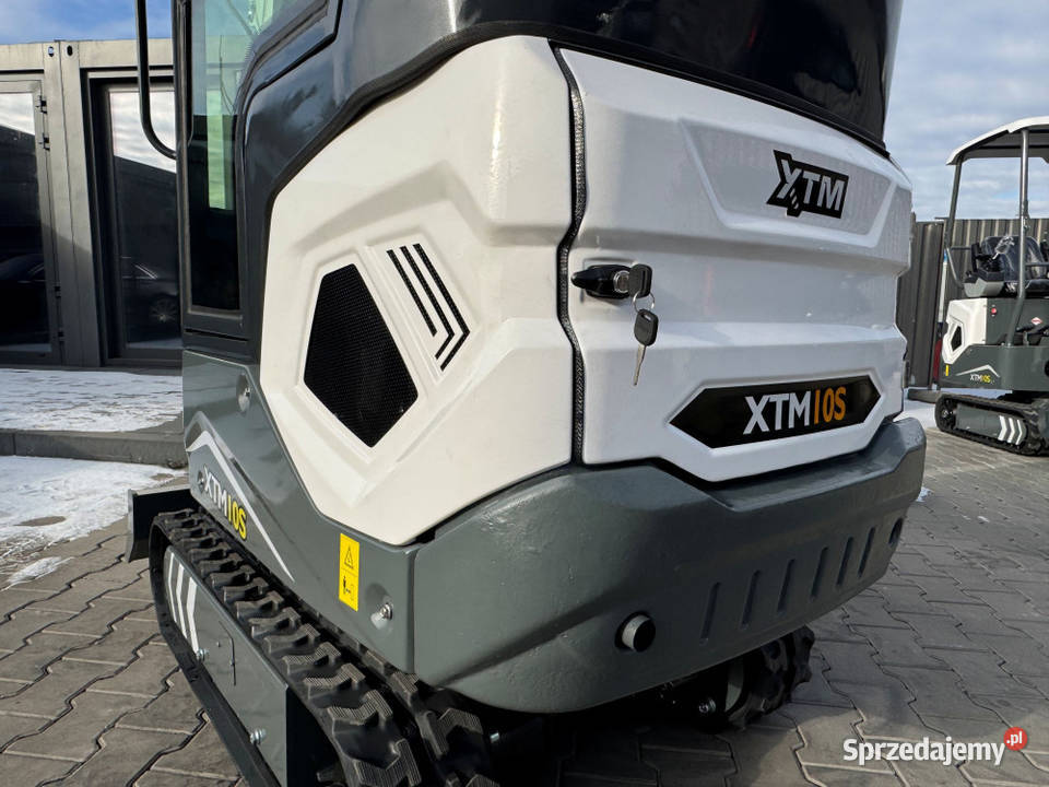 Mini Koparka XTM X10S PRO 2025 KABINA Chłodnica Koparki Olsztyn