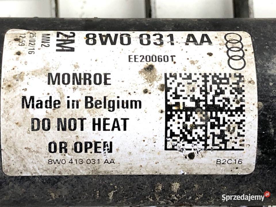 AMORTYZATOR LEWY PRZÓD ZE SPRĘŻYNĄ AUDI A4 B9 20