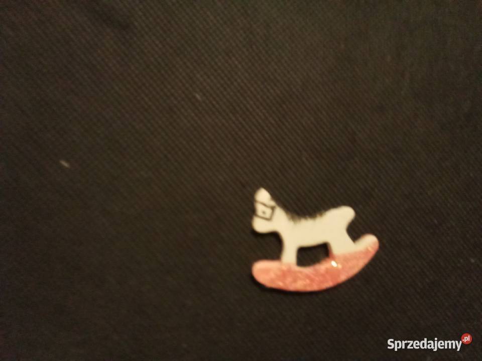 Drewniana zawieszka na choinkę konik PRL Warszawa sprzedam