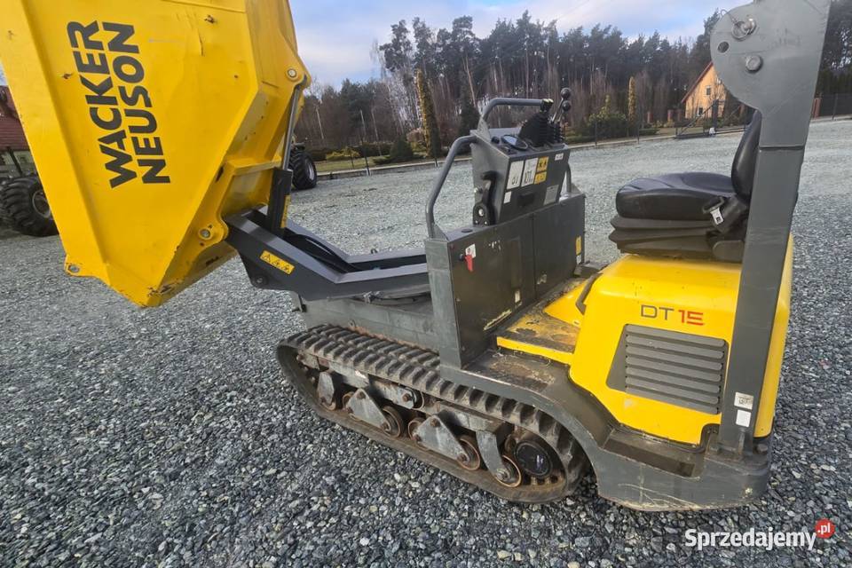 Wozidło Budowlane Gąsienicowe Wacker Neuson DT15 dolnośląskie