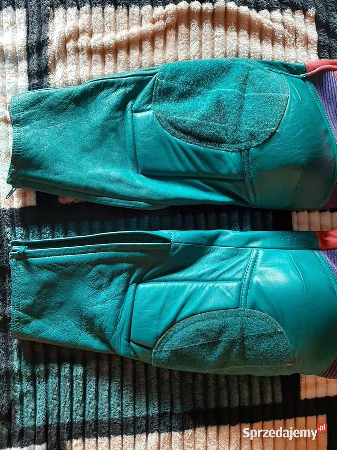 Zestaw komplet motocyklowy damski L skóra