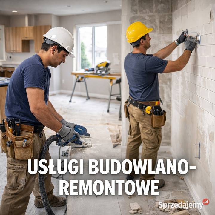 Usługi budowlano remontowe remonty łazienek Jelenia Góra usługi budowlane
