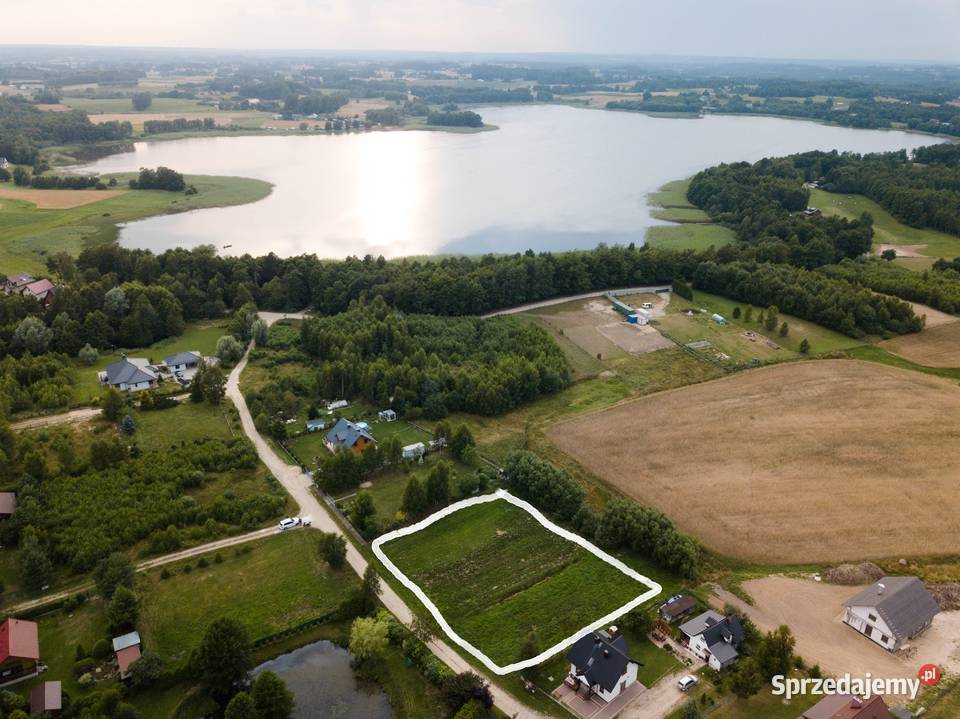 Piękna działka Jeziorem Otalżyno Jeleńska Huta Sprzedaż