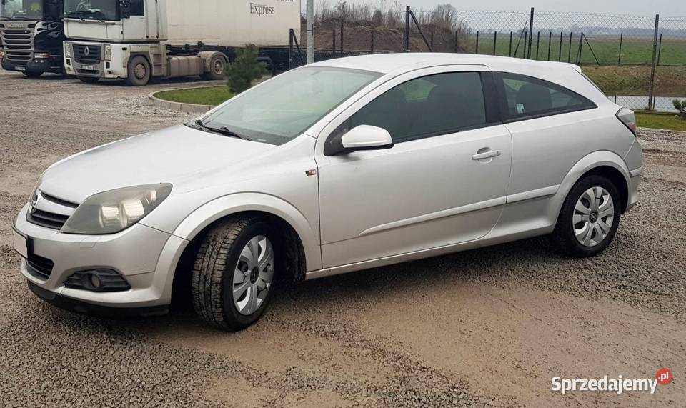 Opel astra H GTC 14 90 benzyna 2005 r Łowicz