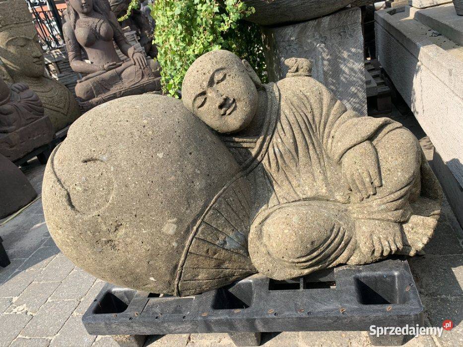 Śpiący Budda Buddha Rzeźba z litego kamienia 100 Szczecin