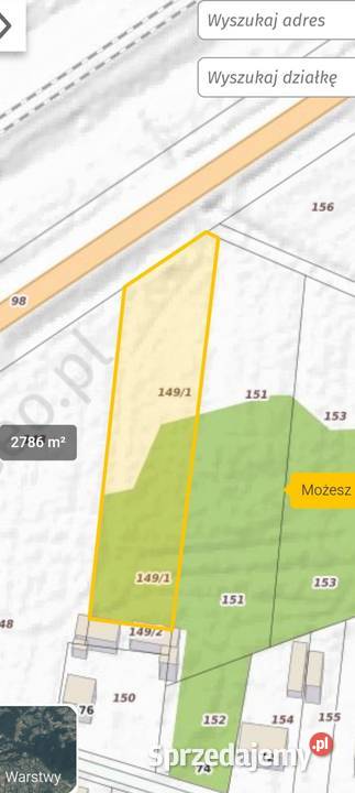 Działka usługowo przemysłowo budowlana handlowo-usługowa mazowieckie sprzedam