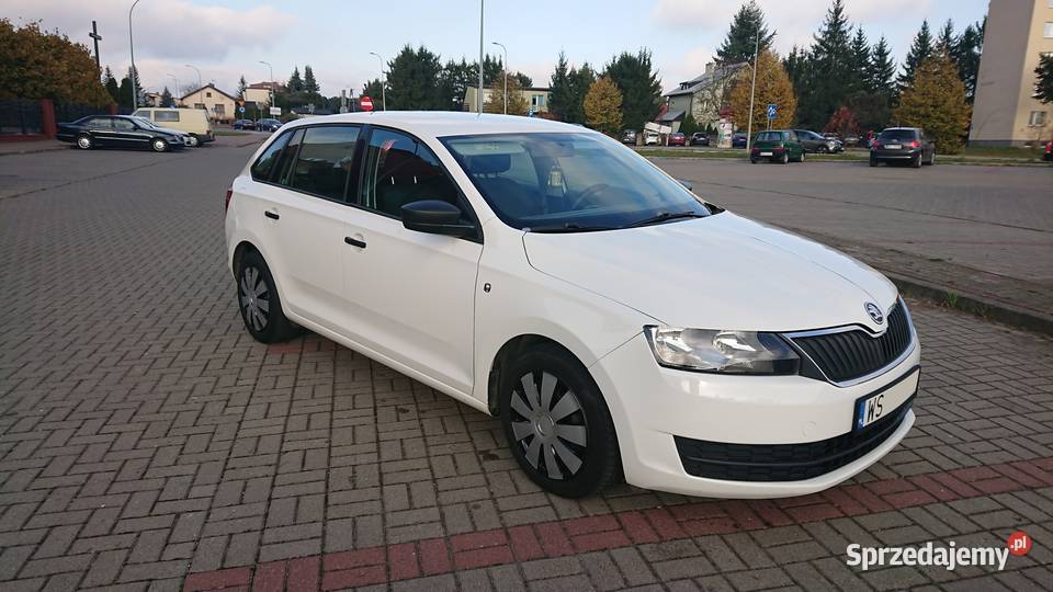 Skoda Rapid 16 TDI salon Polska 2015r II Rapid Siedlce sprzedam