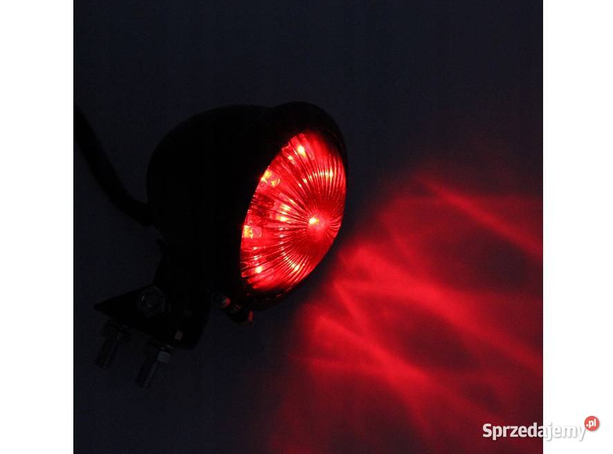 LAMPAMOTOCYKLOWA NA TYŁ TYLNA CUSTOM BOBBER Reflektory i halogeny Sosnowiec sprzedam