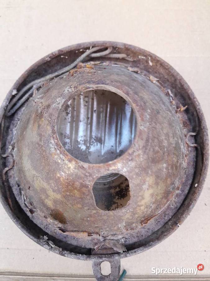 Lampa przód wfm wsk dwuramówka Świerzawa