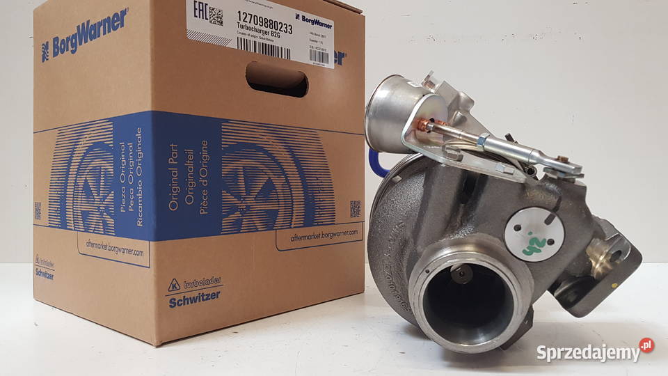 Nowa turbosprężarka firmy BorgWarner KKK Siedlce