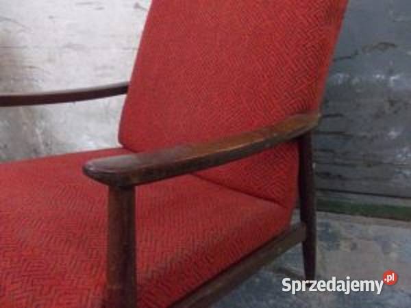 Stare fotele Czechosłowackie PRL vintage śląskie Bielsko-Biała
