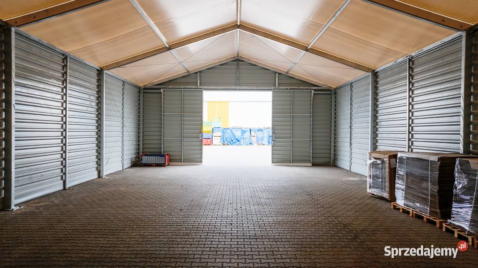 Hala aluminiowa 15x22x45m magazyn producent Warszawa sprzedam
