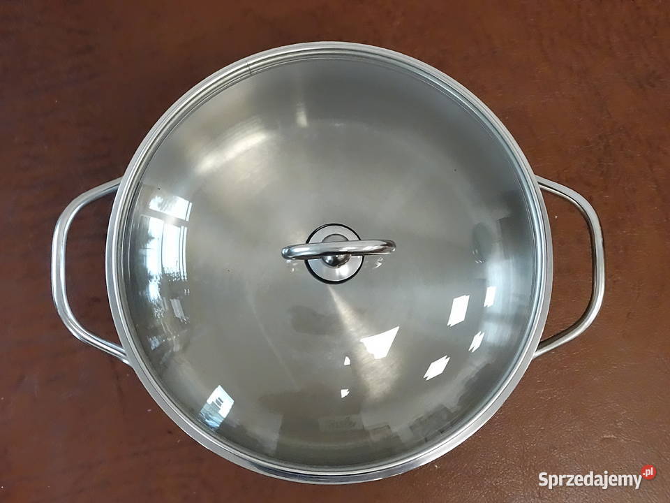 Garnek Fissler Stainless Steel 1810 Made In lubelskie Biłgoraj