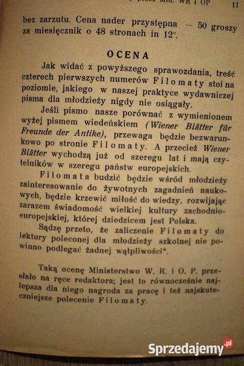 Spis rzeczy do Filomaty 151 spis wydawnictw Chełmno