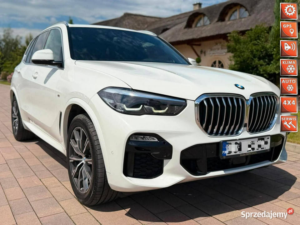 BMW X5 231 M pakiet xdrive 80 przebieg G05 2018 garażowany X5